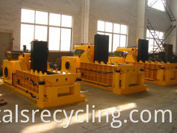 Y81q-135 Hydraulic Forward-out Aluminum Cans Baling Machine